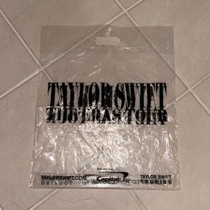 TAYLOR SWIFT clear merch shopping bag the eras tour